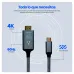 Cable Vorago CAB-310 - USB-C a HDMI - 1.8m - Negro - CAB-310