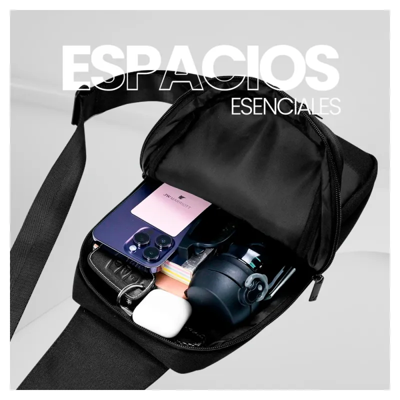 Mochila Vorago CB-300 - Pechera - Negro - CB-300