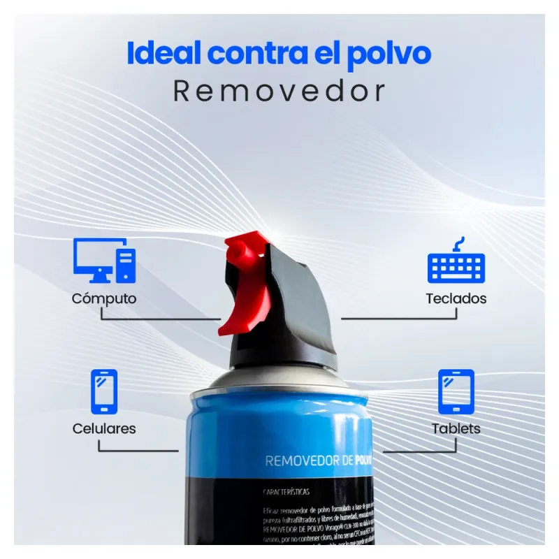 Aire Comprimido Vorago Cln 106 227Ml - CLN-106