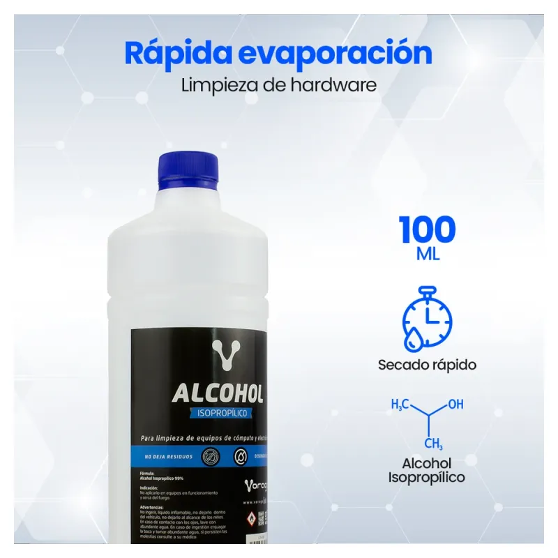 Alcohol Isopropílico Vorago Cln 108 1 Lt - CLN-108