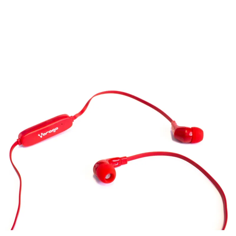 Auriculares Vorago EPB-103 - Bluetooth - Manos Libres - Rojo - EPB-103-RD