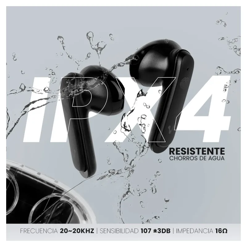 Auriculares Vorago ESB-401 - Inalámbrico - Bluetooth - Micrófono - ESB-401