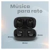 Auriculares Vorago Earbuds BT 500 PLUS - Inalámbrico - Bluetooth - Micrófono - Negro - ESB-500-PLUS