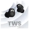 Auriculares Vorago Earbuds BT 600 ANC - Inalámbrico - Bluetooth - Micrófono - Negro - ESB-600-ANC