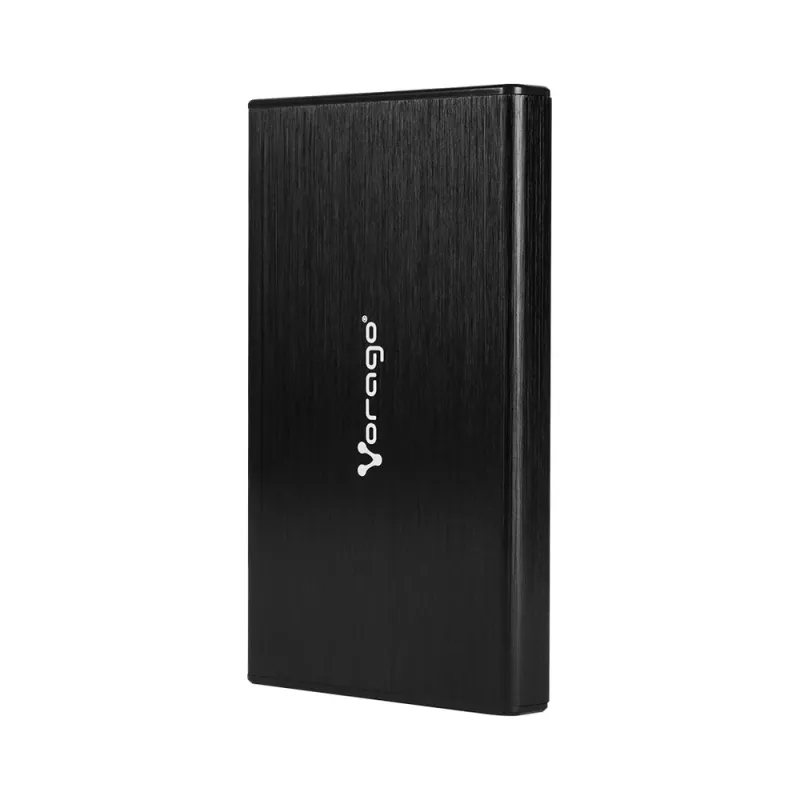 Gabinete Vorago Enclosure 202 - 2.5" - USB 3.1 - SATA - HDD/SSD - Negro - HDD-202