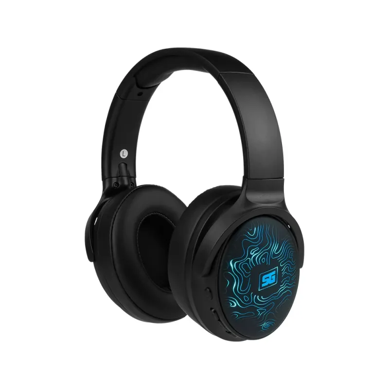 Audífonos Gamer Start The Game HPB-401-LED - Bluetooth - Alámbrico/Inalámbrico - 3.5mm - Negro - HPB-401-LED