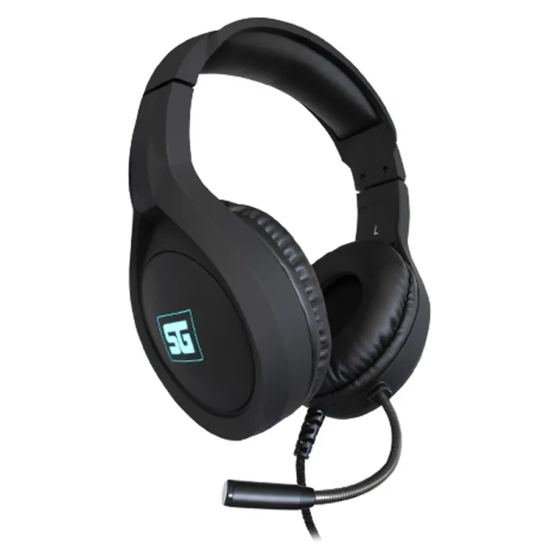 Diadema Gamer Vorago HS-501 - Alámbrico - Micrófono - RGB - HS-501