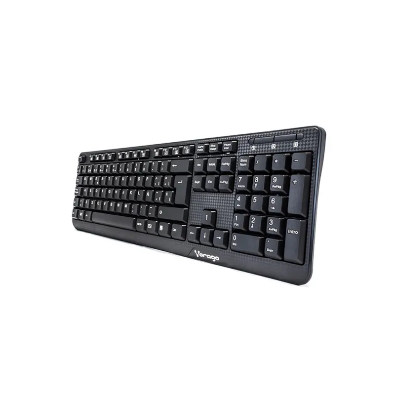 Teclado Vorago Kb 102 Alámbrico Usb Español Multimedia - KB-102