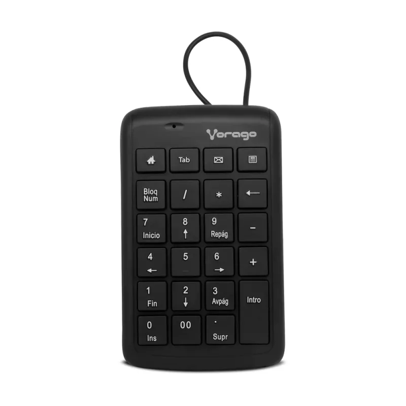 Teclado Numérico Vorago KB-105 - Alámbrico - USB - KB-105