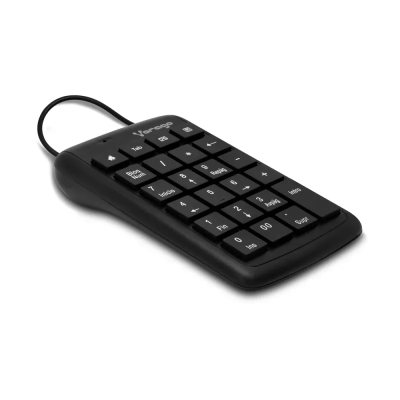 Teclado Numérico Vorago KB-105 - Alámbrico - USB - KB-105