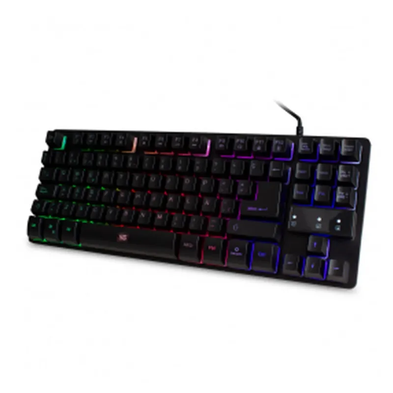 Teclado Gamer Vorago KB-503 - Alámbrico - Multimedia - RGB - KB-503
