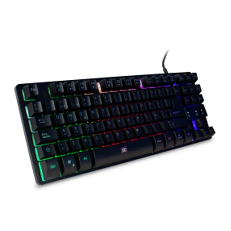 Teclado Gamer Vorago KB-503 - Alámbrico - Multimedia - RGB - KB-503
