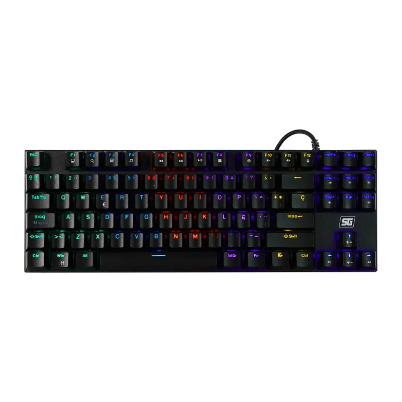 Teclado Gamer Vorago KB-600 - Alámbrico - RGB - Switch Azul - KB-600