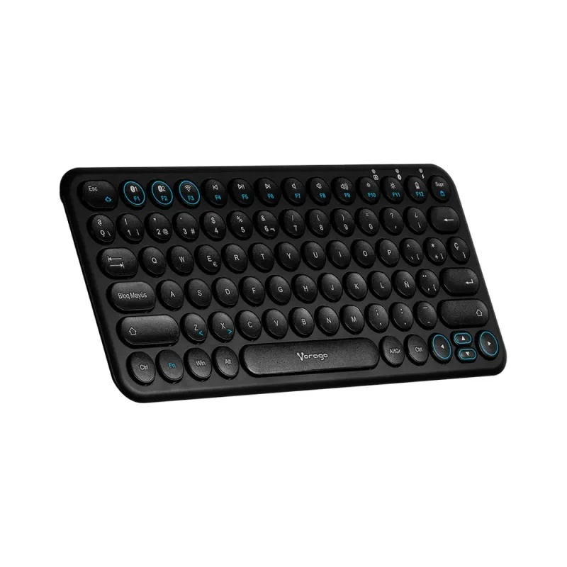 Teclado Vorago KBW-400 - Inalámbrico - USB/Bluetooth  - KBW-400