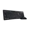 Kit De Teclado Y Mouse Vorago Km 104 Alámbrico Usb Negro - KM-104