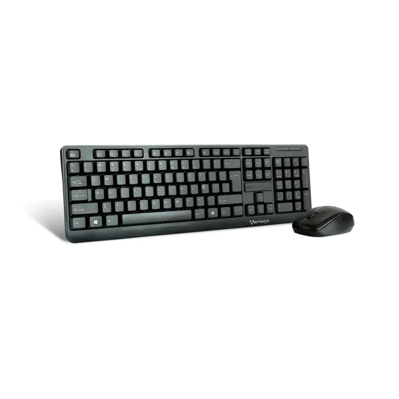 Kit de Teclado y Mouse Vorago KM-302 - Inalámbrico - USB - Negro - KM-302