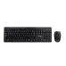 Kit de Teclado y Mouse Vorago KM-304 - Inalámbrico - USB - Multimedia - Negro - KM-304