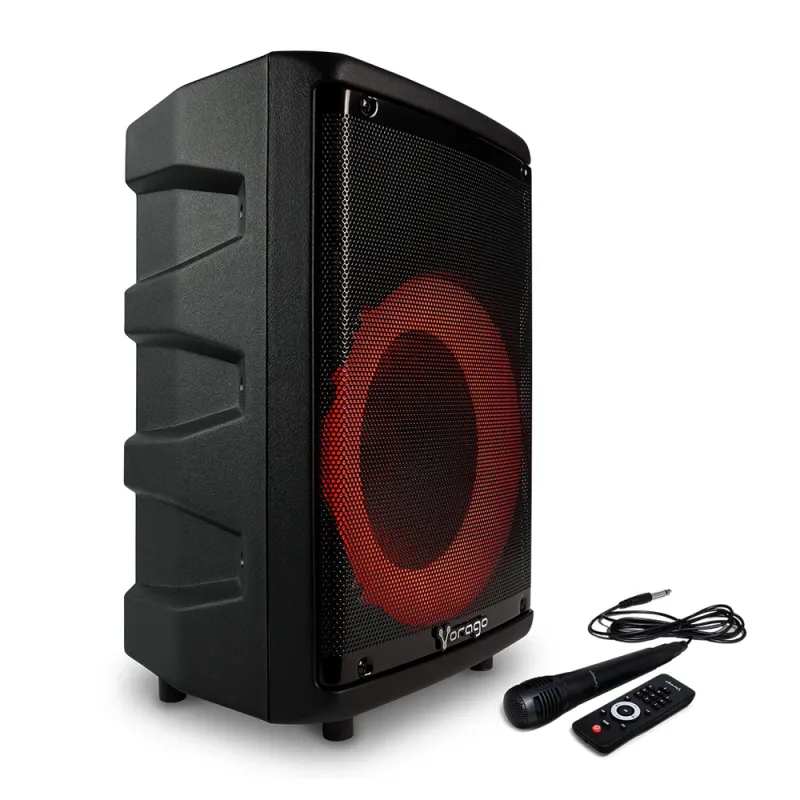 Bafle Vorago KSP-302 - 8" - Bluetooth - USB - SD - KSP-302