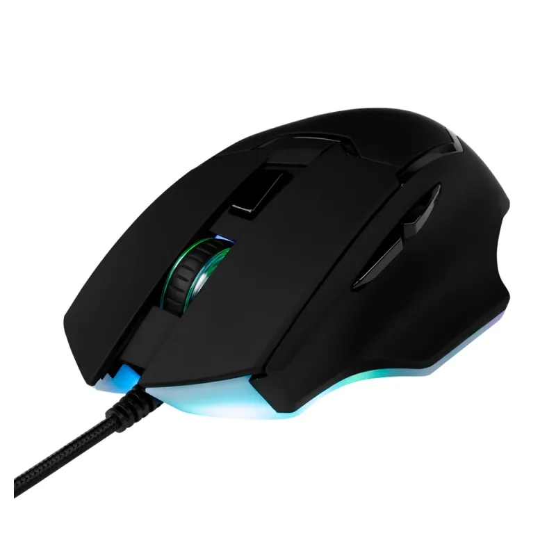 Mouse Gamer Vorago MO-504 - Alámbrico - 6 Botones - RGB - MO-504