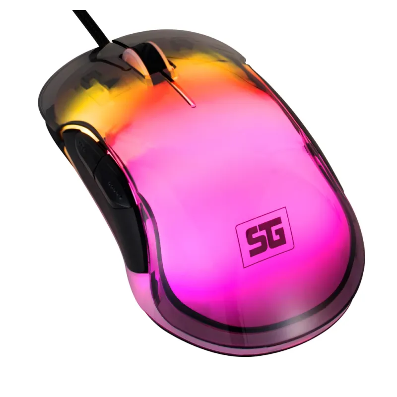 Mouse Gamer Vorago Start The Game MO-505 - Alámbrico - 7 Botones - RGB - MO-505