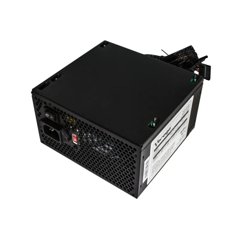 Fuente de Poder Vorago PSU-200 - 600W - ATX - 20+4 Pines - SATA - CPU - Molex - Floppy - PSU-200