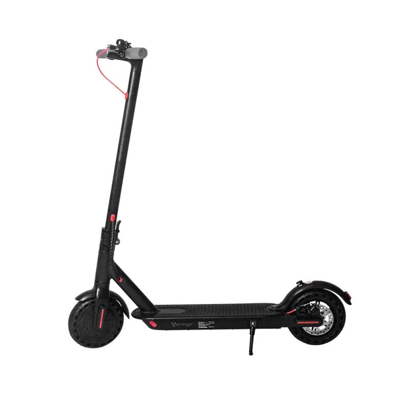 Scooter Electrico Vorago SC-302-V2 -Máximo 25km/h -negro - soporta Hasta 120kg - SC-302-V2