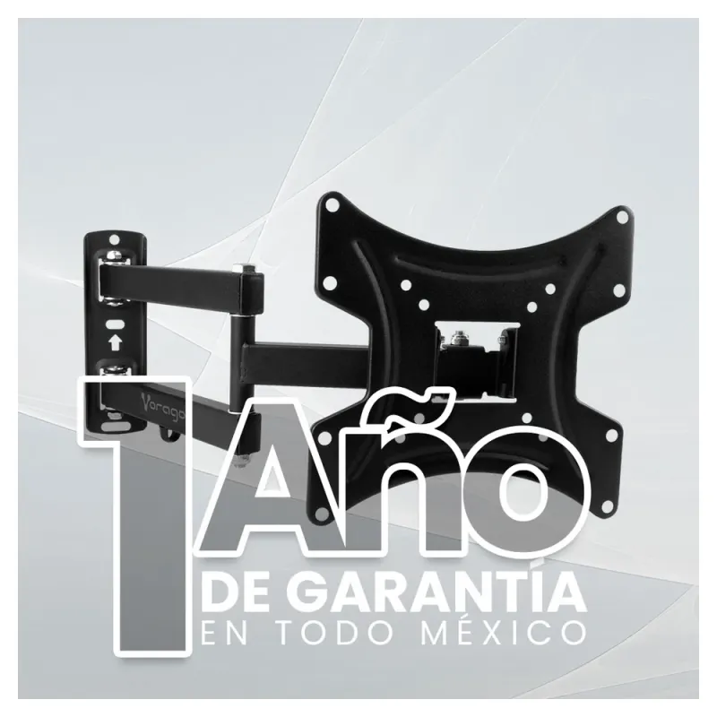 Soporte de Pared Vorago TM-300 - 13" a 42" - Soporta 25Kg - Para Pantallas - Articulado - TM-300