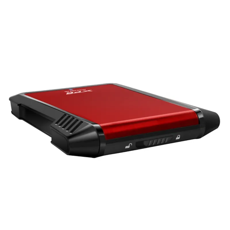 Gabinete Adata Ex500 2.5p Usb 3.1 Sata 3 Hdd/Ssd Rojo - AEX500U3-CRD