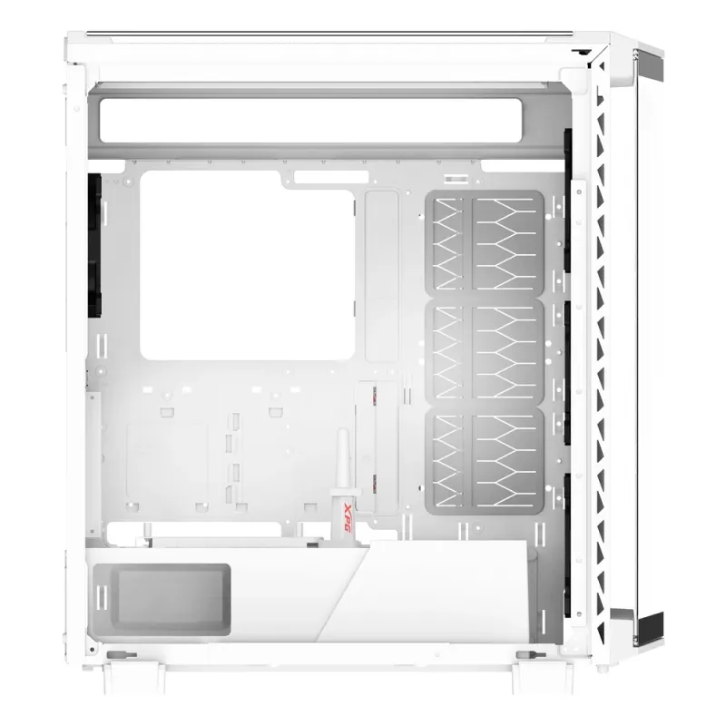Gabinete Gamer ADATA XPG BATTLECRUISER II - Media Torre - EATX/ATX/Micro ATX/Mini ITX - 4 Ventiladores - Panel Lateral - Blanco - BATTLECRUISERIIST-WHCWW