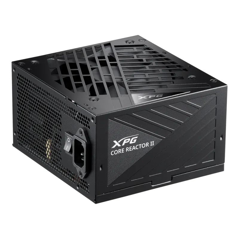 Fuente de Poder ADATA XPG CORE REACTOR II - 650W - ATX - 24-pin - 80 PLUS Gold - COREREACTORII650G-BKCUS