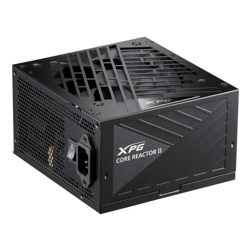 Fuente de Poder ADATA XPG CORE REACTOR II - 750W - ATX - 24-pin - 80 PLUS Gold - COREREACTORII750G-BKCUS