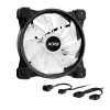 Ventilador ADATA XPG HURRICANE - 140mm - 1800 RPM - 4 Pines - LED - HURRICANE140ARGBPWM-BKCWW