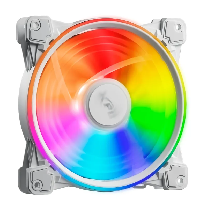 Ventilador ADATA XPG HURRICANE - 140mm - 1800 RPM - 4 Pines - LED - Blanco - HURRICANE140ARGBPWM-WHCWW