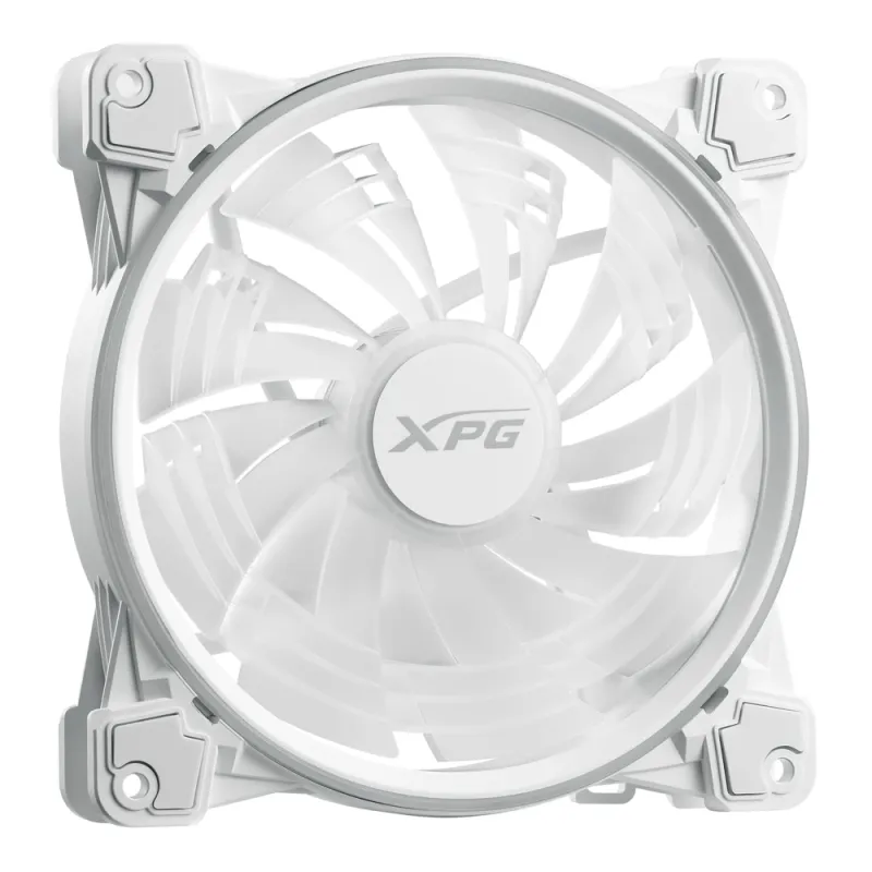 Ventilador ADATA XPG HURRICANE - 140mm - 1800 RPM - 4 Pines - LED - Blanco - HURRICANE140ARGBPWM-WHCWW