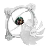 Ventilador ADATA XPG HURRICANE - 140mm - 1800 RPM - 4 Pines - LED - Blanco - HURRICANE140ARGBPWM-WHCWW