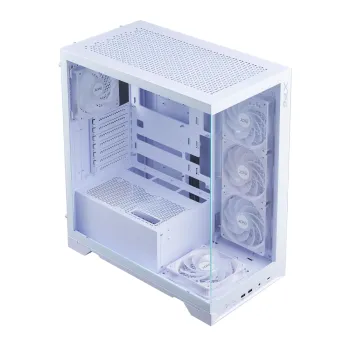 Gabinete Gamer ADATA XPG INVADER X BTF - Media Torre - ATX/Micro-ATX/ITX - 5 Ventiladores - Panel Lateral - Blanco - INVADERXBTFMT-WHCWW