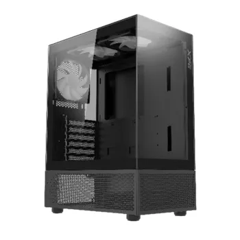 Gabinete Gamer ADATA XPG Invader X Mini - Media Torre - ATX/Micro-ATX/Mini-ITX - 5 Ventiladores - Panel Lateral - INVADERXMINIMT-BKCWW