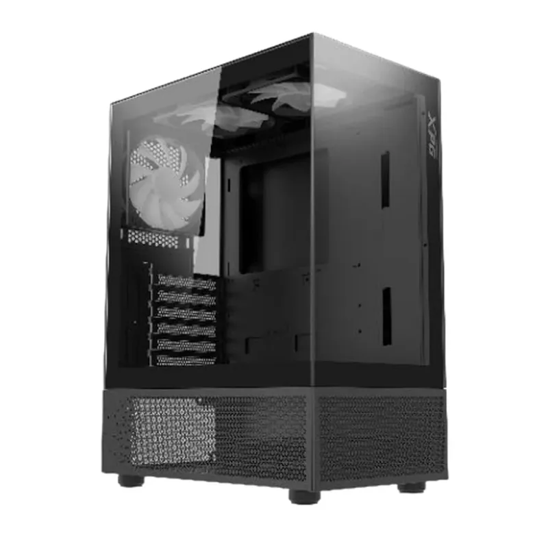 Gabinete Gamer ADATA XPG Invader X Mini - Media Torre - ATX/Micro-ATX/Mini-ITX - 5 Ventiladores - Panel Lateral - INVADERXMINIMT-BKCWW