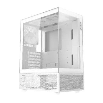 Gabinete Gamer ADATA XPG Invader X Mini - Media Torre - ATX/Micro-ATX/Mini-ITX - 5 Ventiladores - Panel Lateral - Blanco - INVADERXMINIMT-WHCWW