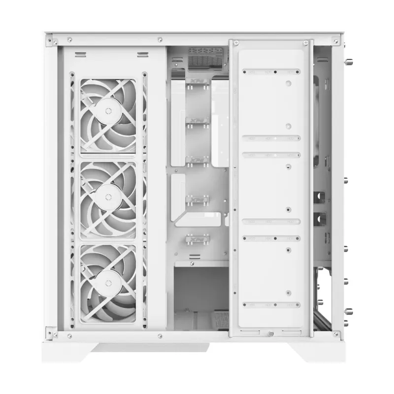 Gabinete Gamer ADATA XPG INVADER X - Media Torre - ATX/Micro ATX/Mini ITX - Panel Lateral - Blanco - INVADERXMT-WHCWW