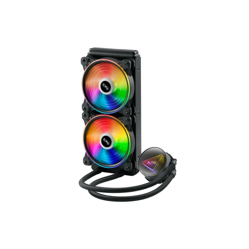 Sistema de Enfriamiento Líquido ADATA XPG Levante 240 - 2 Ventiladores - RGB - LEVANTEX240-BKCWW