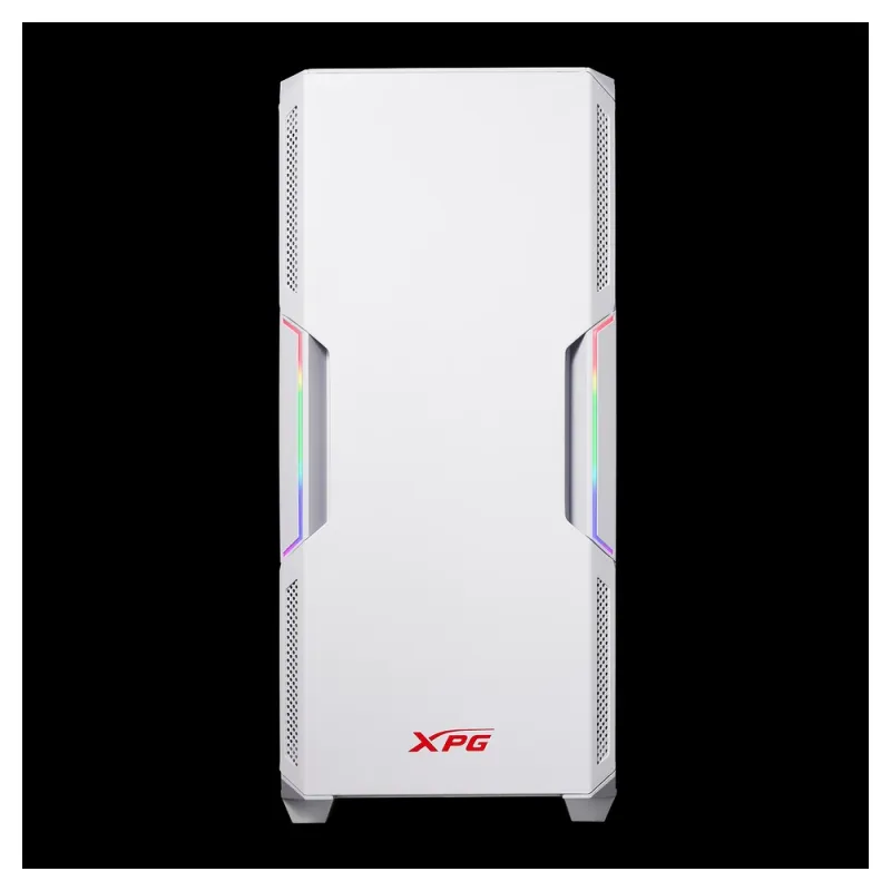 Gabinete Gamer ADATA XPG STARKER - ATX/Micro ATX/Mini ITX - 2 Ventiladores - Panel Lateral - Blanco - STARKER-WHCWW
