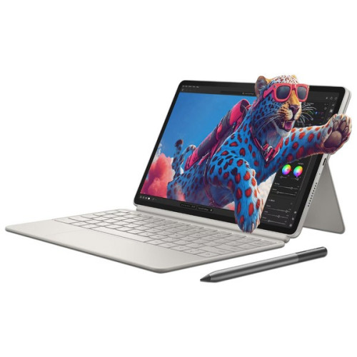 Tablet Lenovo Yoga Tab: Procesador Snapdragon 8 Gen 3 (hasta 3.3Ghz), Memorias RAM de 12GB LPDDR5x, Almacenamiento de 256GB, Pantalla IPS de 11.1" (3200 x 2000), Cámara de 13MP, Wi-Fi 7, Bluetooth 5.4, Android 15, Color Plata.
