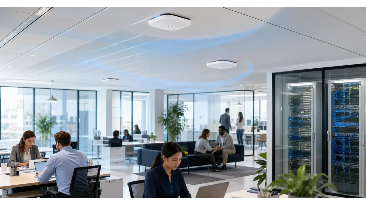 Access Point empresarial vs router común: diferencias clave para oficinas
