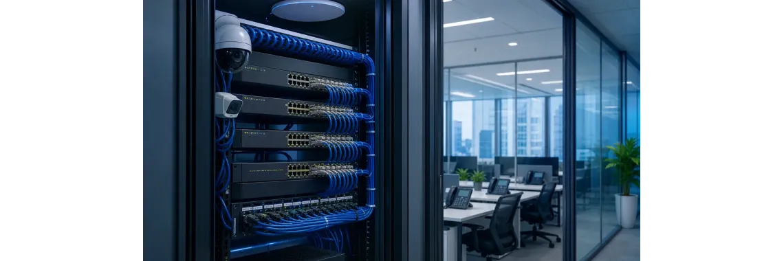Switch PoE: cuándo lo necesitas para cámaras, access points y telefonía IP