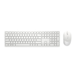 Teclado y Mouse Inalámbricos Dell Pro KM5221W Blanco 3YW - KM5221W-WH-LTN