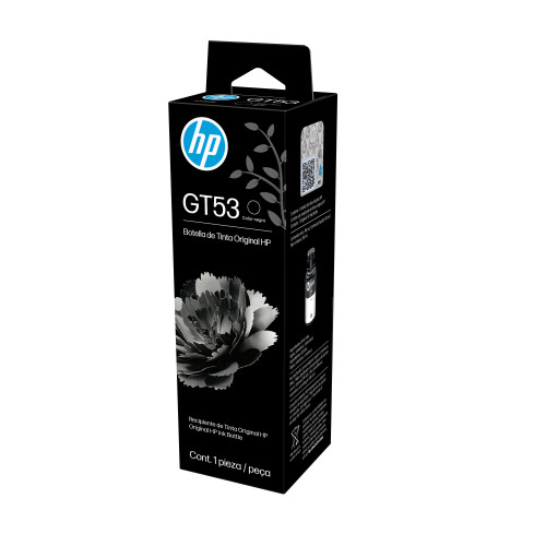 Botella de Tinta HP GT53 Negro - HP-1VV22AL