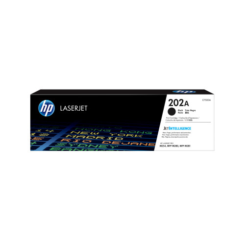 Tóner Negro HP 202A para impresoras M254 - Modelo HP-CF500A