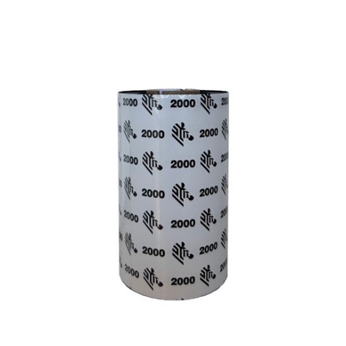 Ribbon de Cera Zebra 174x450 para Impresoras Industriales - Modelo 02000BK17445