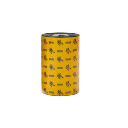 Ribbon de Cera Zebra 84x74 para Impresoras de Escritorio Formato 6000 - Modelo 06000GS08407